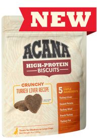 Acana High-protein Biscuits, Crunchy Turkey Liver Recipe